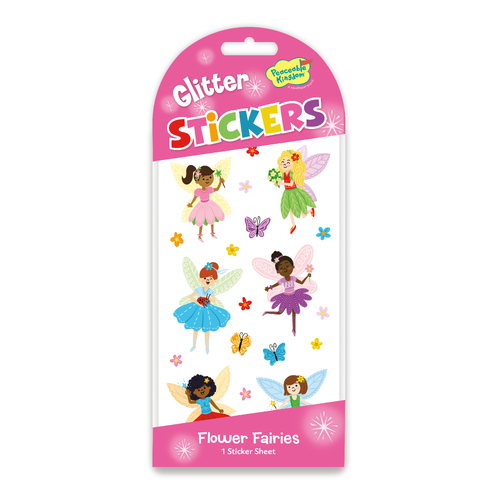 Flower Fairies Stickers | GLITTER